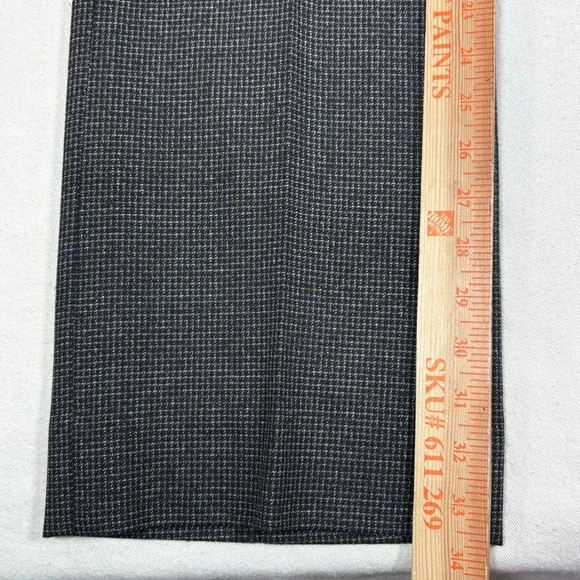 White House Black Market The Boot Grey Houndstooth Bootcut Dress Pants Womens 4 - Picture 8 of 14